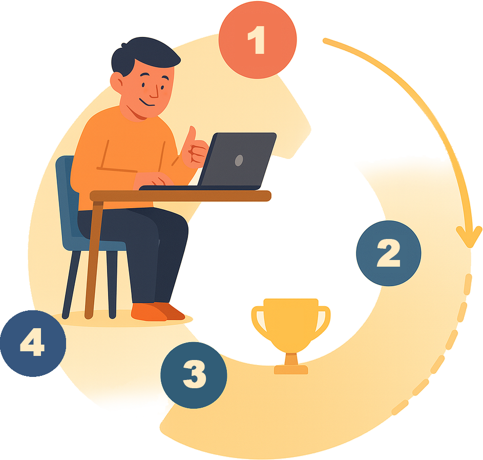 Процесс формирования привычек